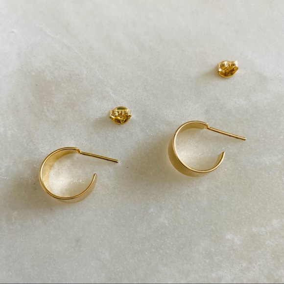 Small Chunky hoops - Picture 5 of 6